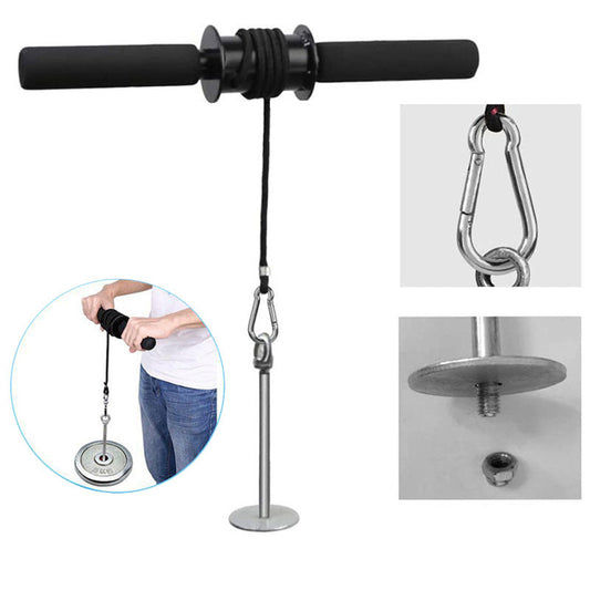 Adjustable Skipping Rope with Memory Foam Handles