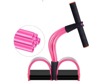 Natural Latex Foot Pedal Resistance Rope