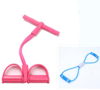 Natural Latex Foot Pedal Resistance Rope