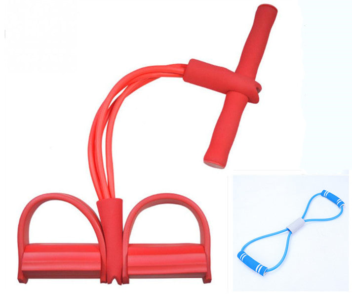 Natural Latex Foot Pedal Resistance Rope