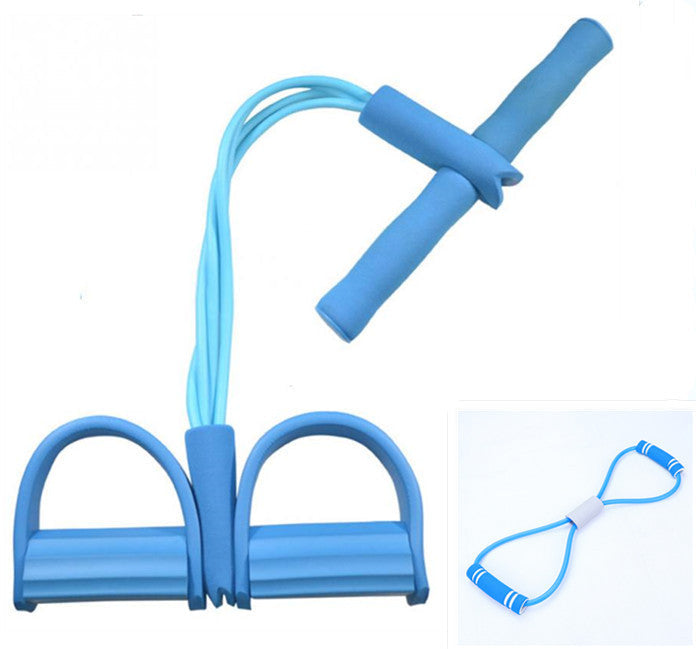 Natural Latex Foot Pedal Resistance Rope