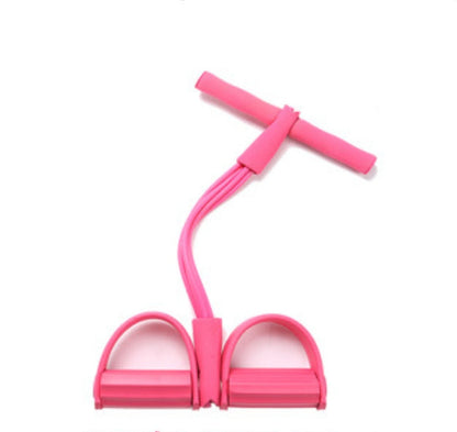 Natural Latex Foot Pedal Resistance Rope