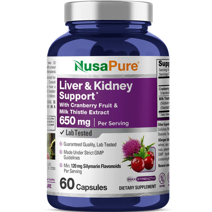 NusaPure Liver & Kidney Support Supplement