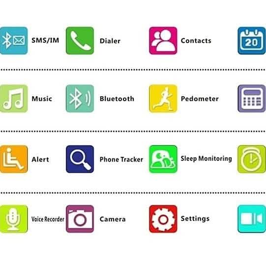 Bluetooth Smart Watch with Camera