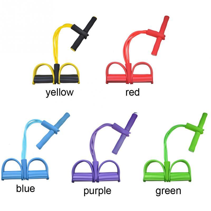 Natural Latex Foot Pedal Resistance Rope