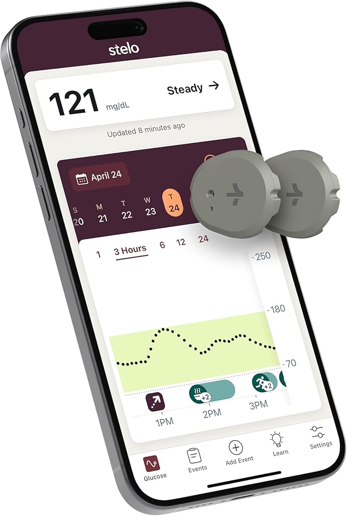Dexcom Stelo Continuous Glucose Monitor Biosensors