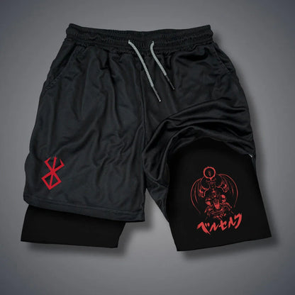 Men's 2-in-1 Compression Shorts