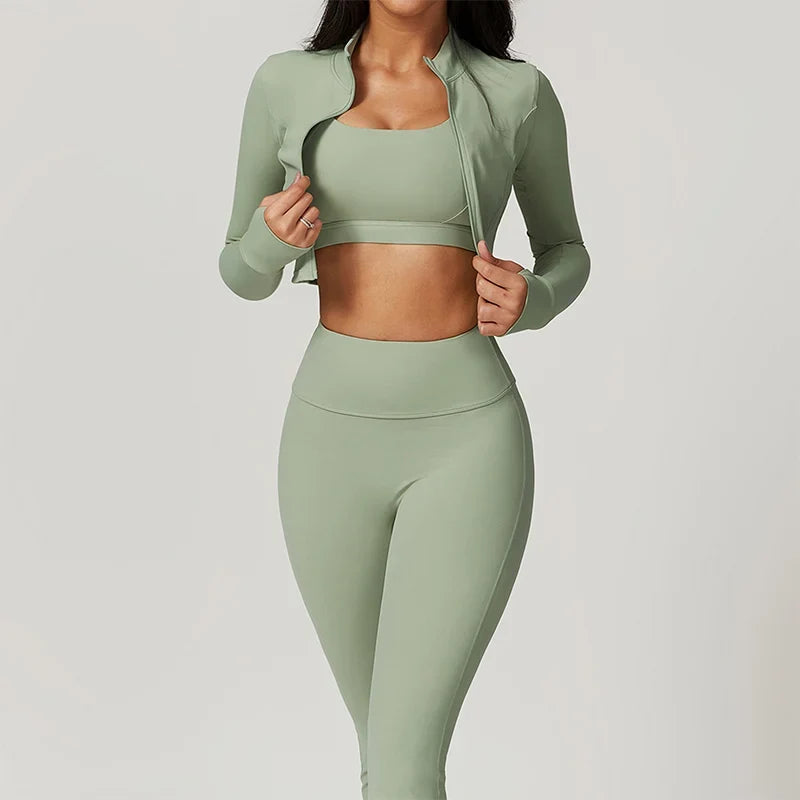 3-Piece Women's Workout Outfit