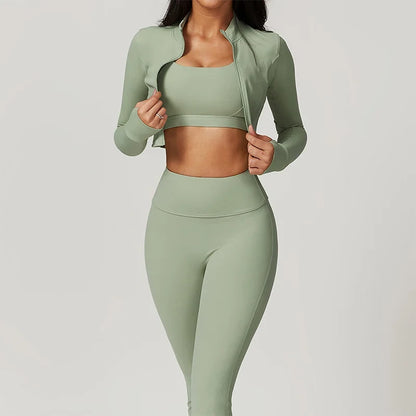 3-Piece Women's Workout Outfit