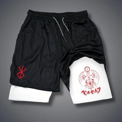Men's 2-in-1 Compression Shorts