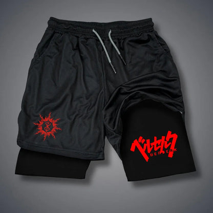Men's 2-in-1 Compression Shorts