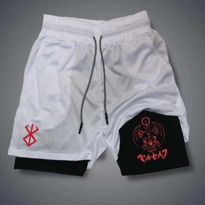 Men's 2-in-1 Compression Shorts
