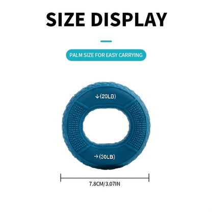Hand Grip Ring with Silicone Carpal Expander