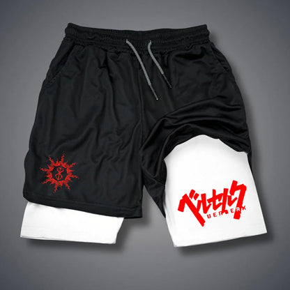 Men's 2-in-1 Compression Shorts