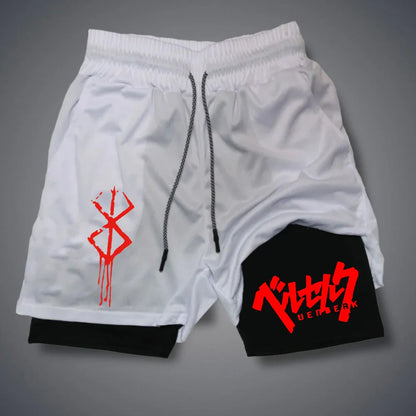 Men's 2-in-1 Compression Shorts