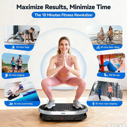 Vibration Plate Exercise Machine
