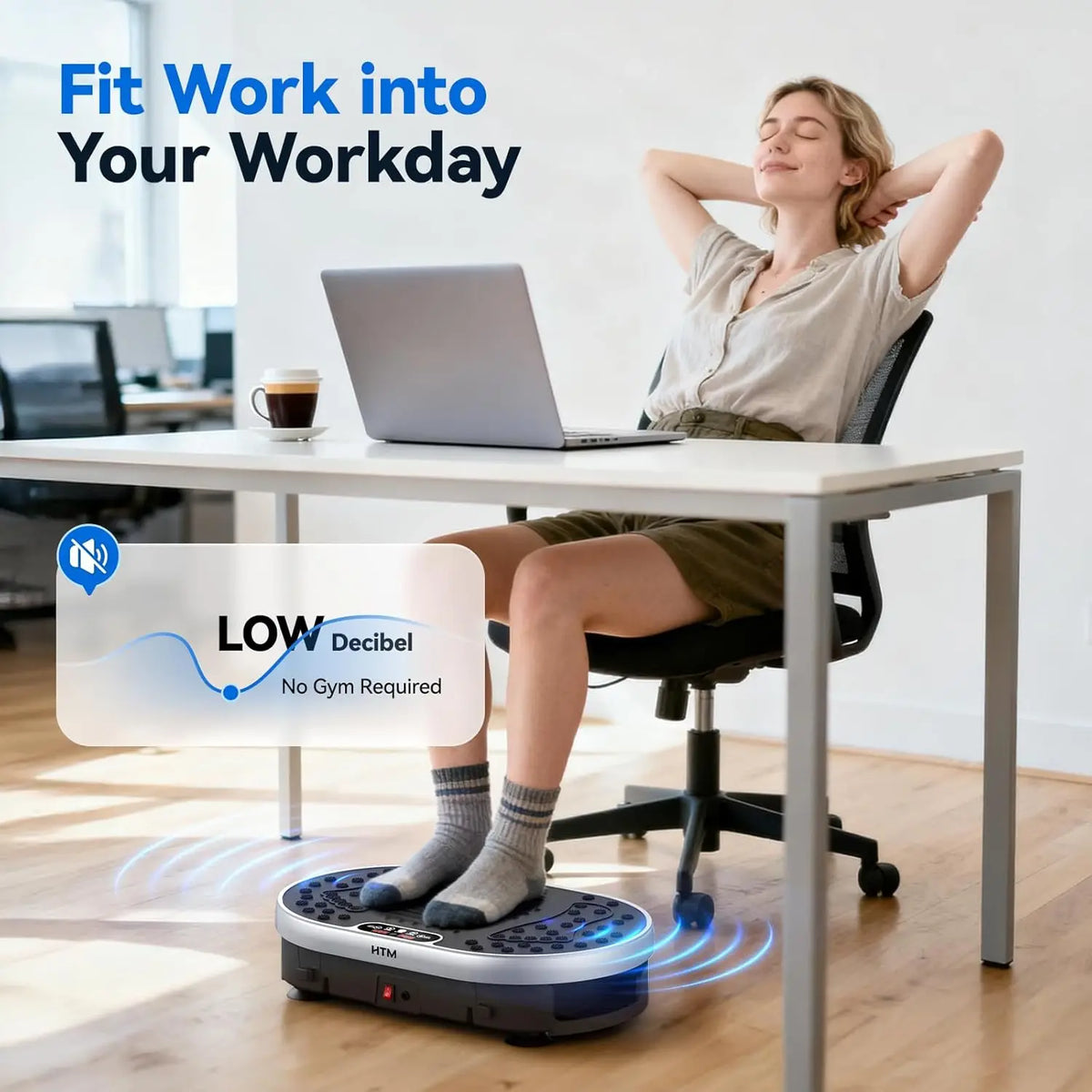 Vibration Plate Exercise Machine