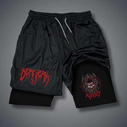 Men's 2-in-1 Compression Shorts