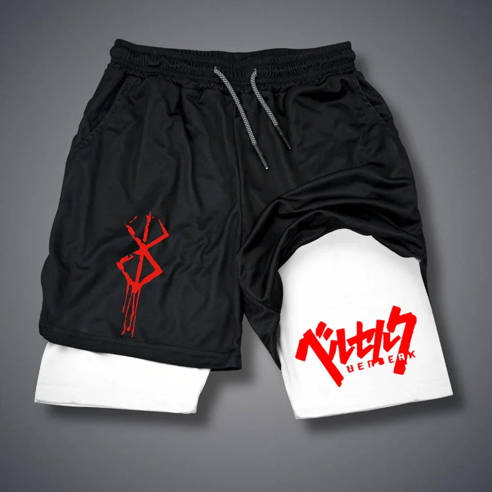 Men's 2-in-1 Compression Shorts
