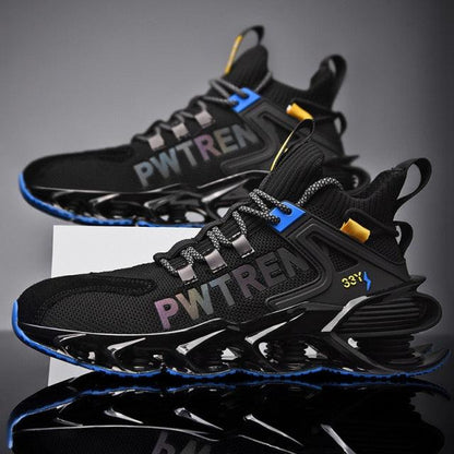 Men's Reflective Blade Running Sneakers