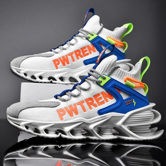 Men's Reflective Blade Running Sneakers