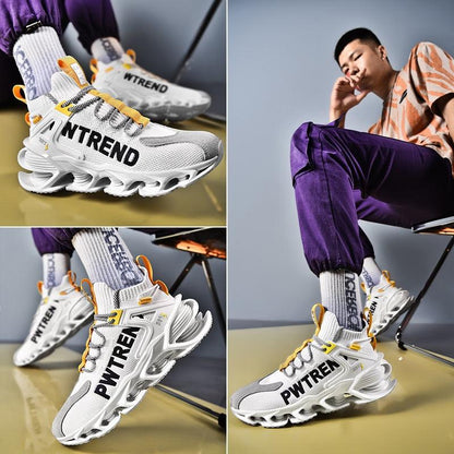 Men's Reflective Blade Running Sneakers
