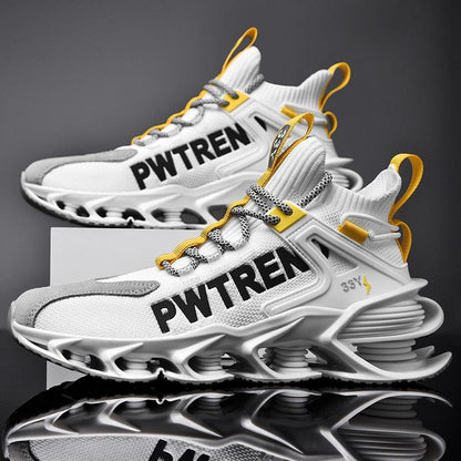 Men's Reflective Blade Running Sneakers