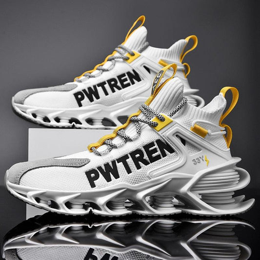 Men's Reflective Blade Running Sneakers