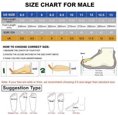 Men's Reflective Blade Running Sneakers