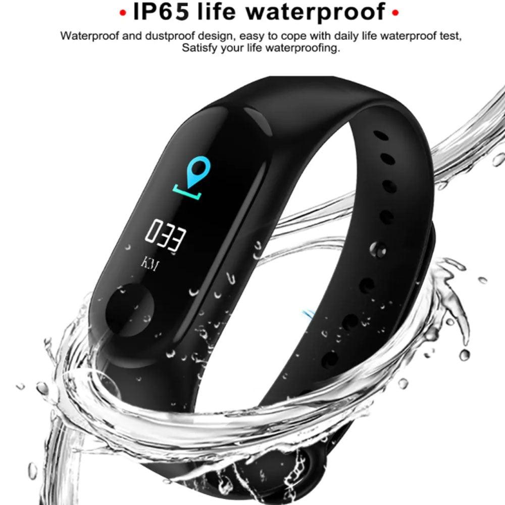 Waterproof Activity Tracker with Heart Rate & Sleep Monitor