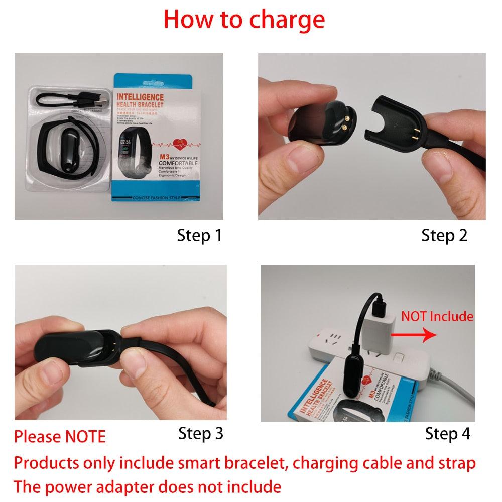 Waterproof Activity Tracker with Heart Rate & Sleep Monitor