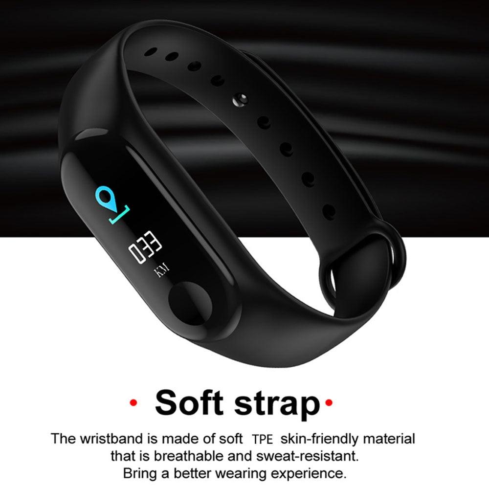 Waterproof Activity Tracker with Heart Rate & Sleep Monitor
