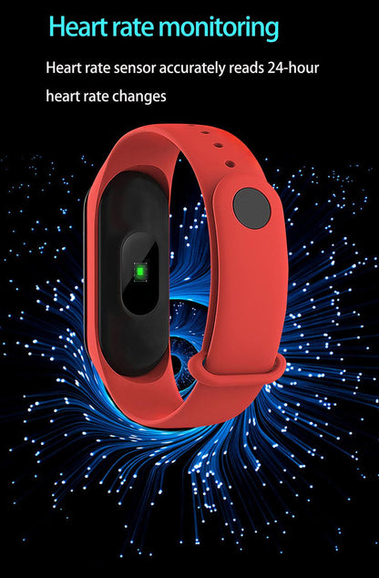 Waterproof Activity Tracker with Heart Rate & Sleep Monitor
