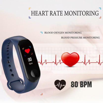 Waterproof Activity Tracker with Heart Rate & Sleep Monitor