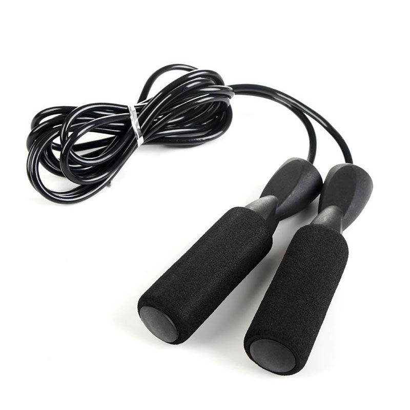 Adjustable Skipping Rope with Memory Foam Handles for Fitness